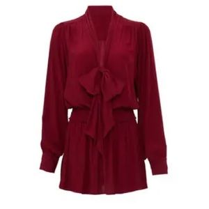 Ramy Brook Burgundy Dress